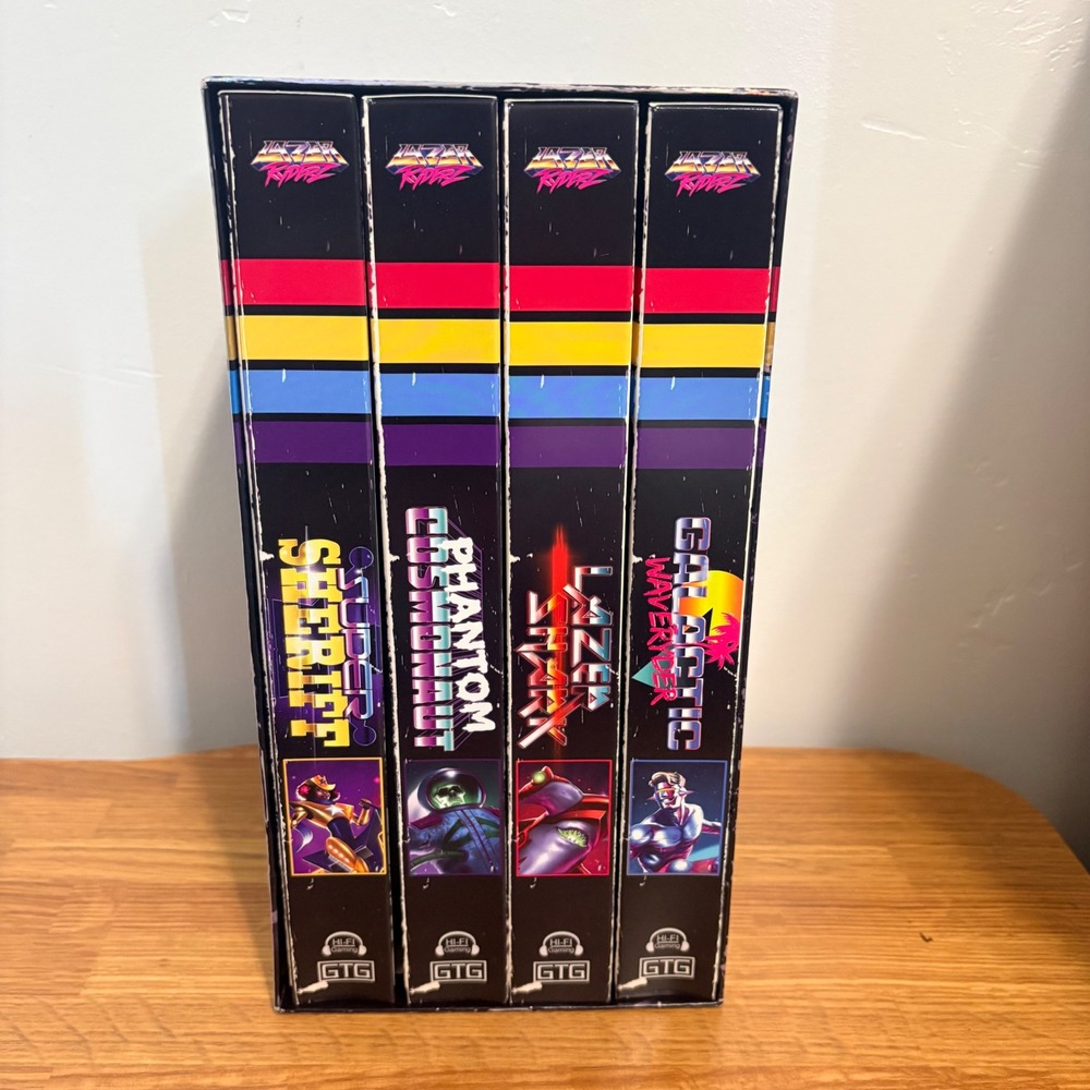 Lazer Ryderz Original Series Box Set Greater Than Games Board Game Retro Racing